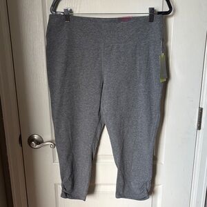 NWT Tek Gear Charcoal Fitted Leggings
